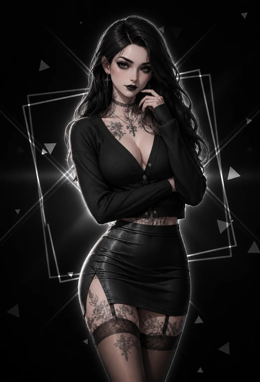 Sabrina, heroína morena y tatuada de Passion Industry, provocadora